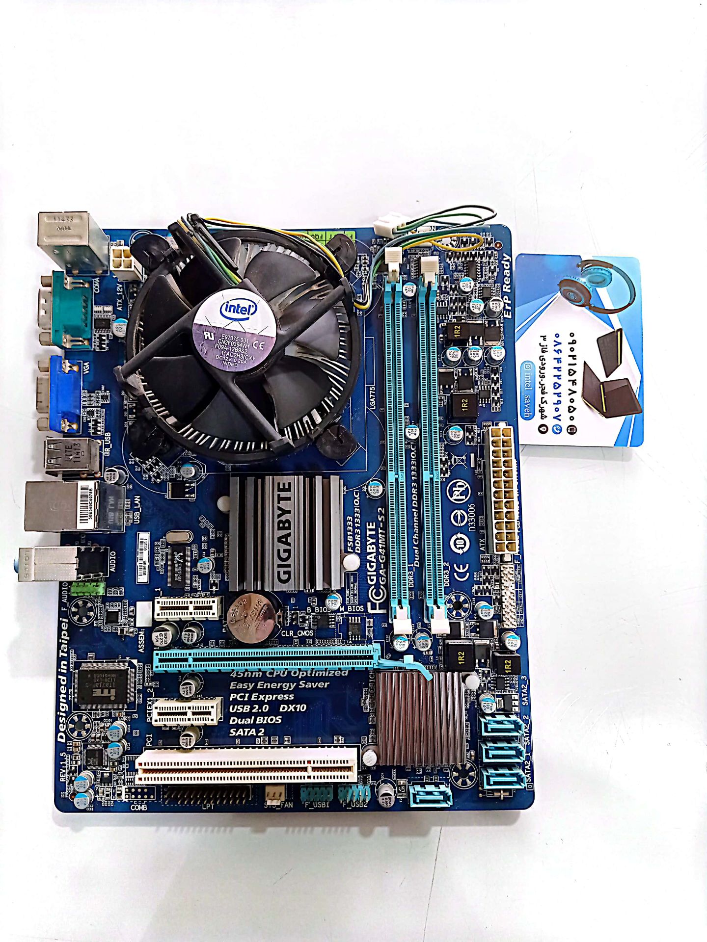 مادربورد گیگابایت مدل Gigabyte GA-G41MT-S2 Motherboard استوک