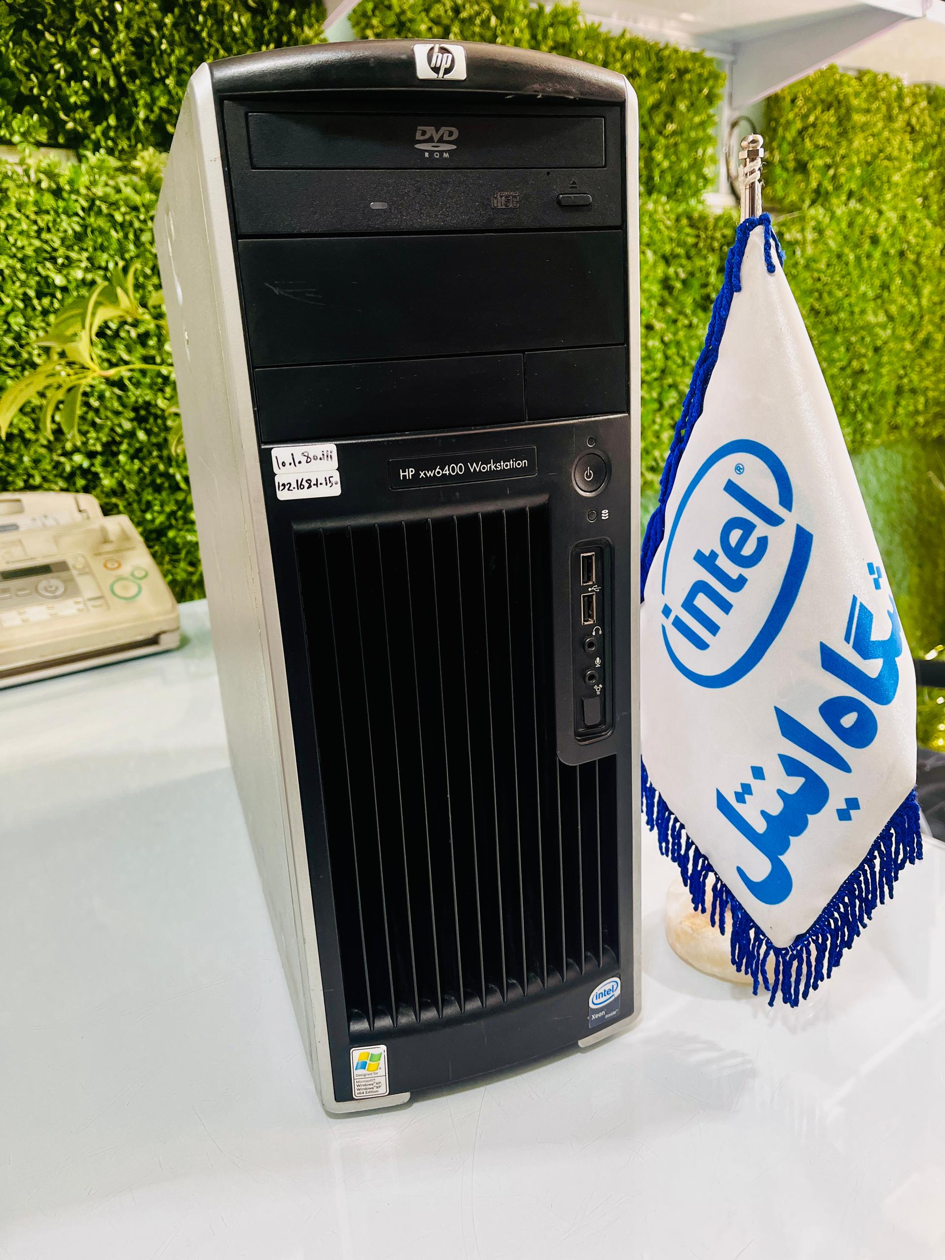کیس آماده استوک HP WORKSTATION XW6400