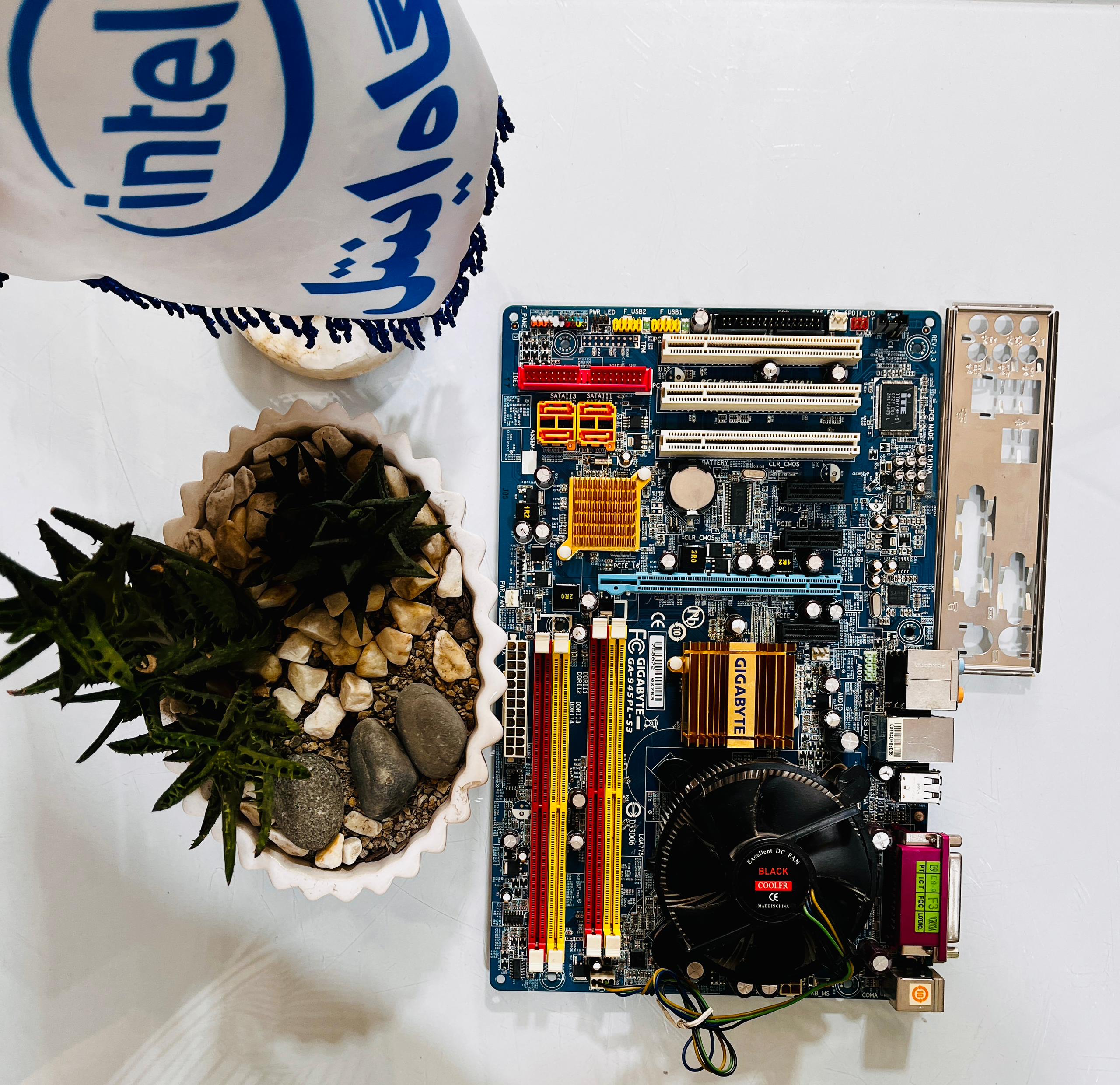 مادربرد GIGABYTE GA-945PL-S3/DDR2/استوک