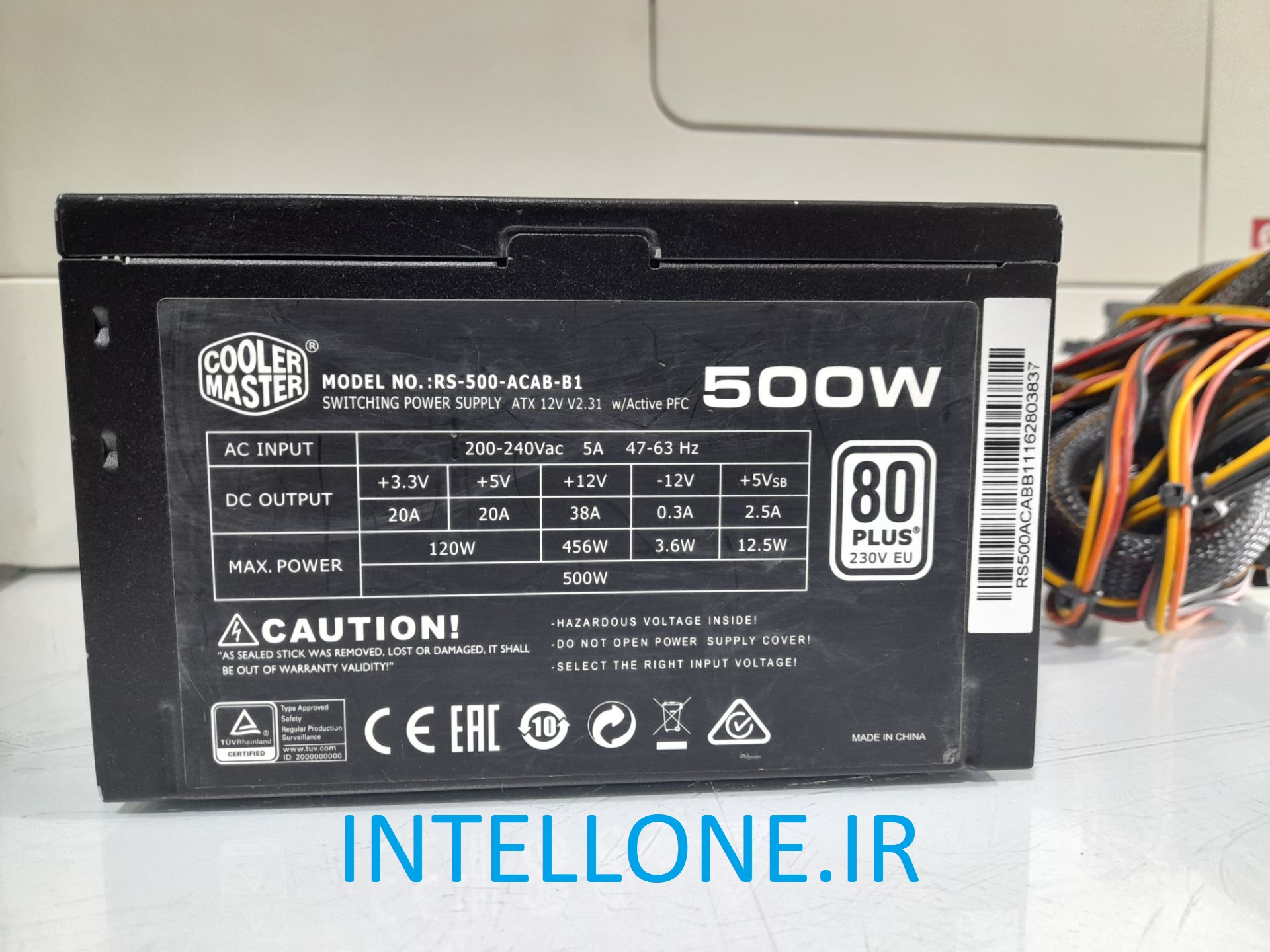 پاور استوک کولر مستر 500 وات مدل RS-500-ACAB-B1