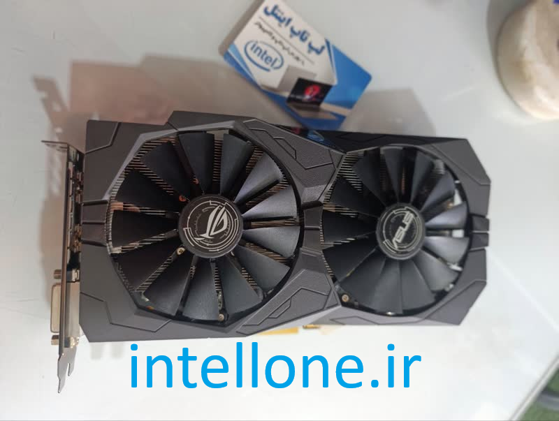asus کارت گرافیک استوک ایسوس مدل ROG STRIX-GTX1050TI-4G-GAMING