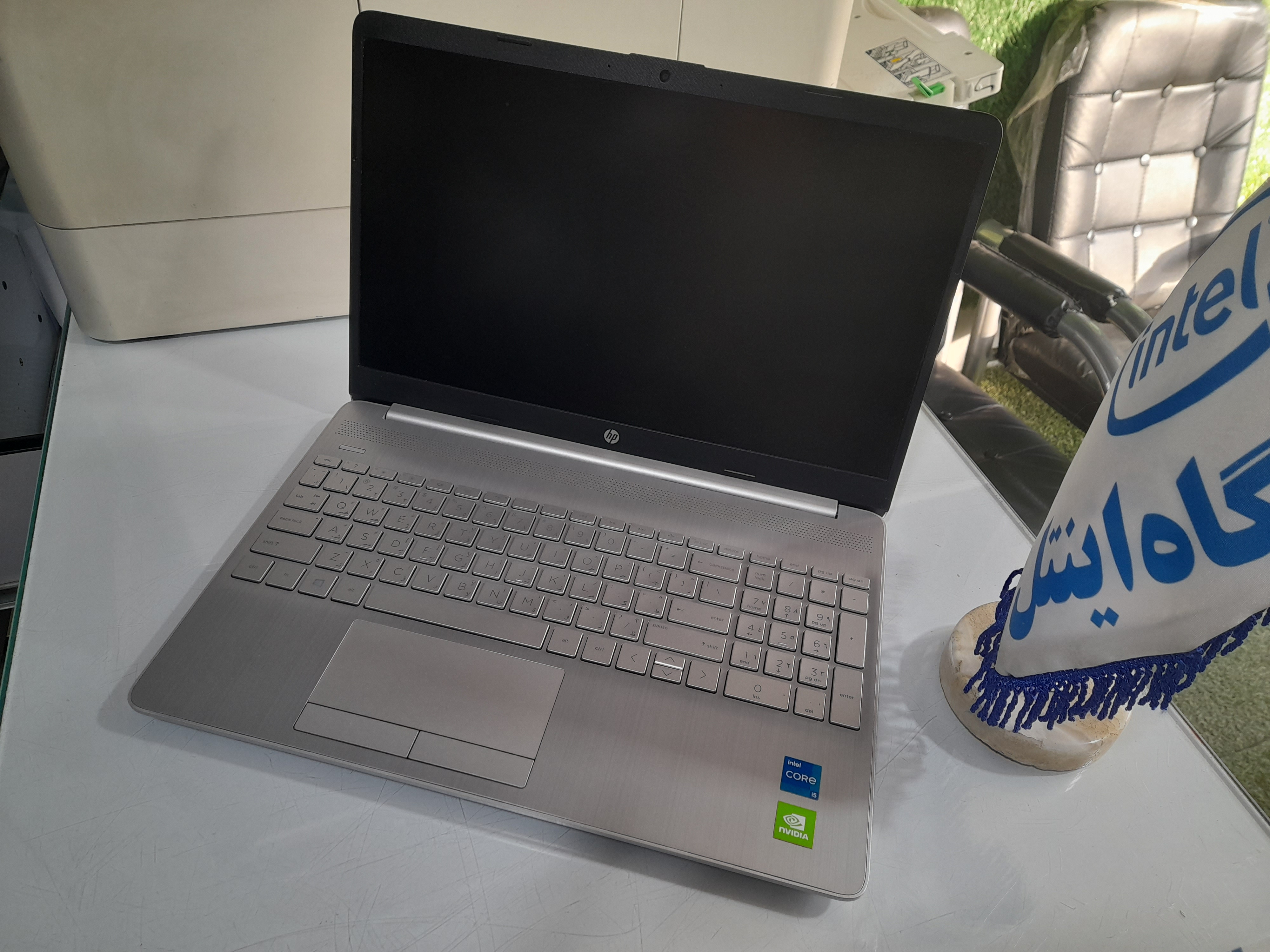 لپ تاپ hp 15-dw3003ne i5 1135G7-8G RAM-512 SSD-2G MX350 NVIDIA 15/6 FHD