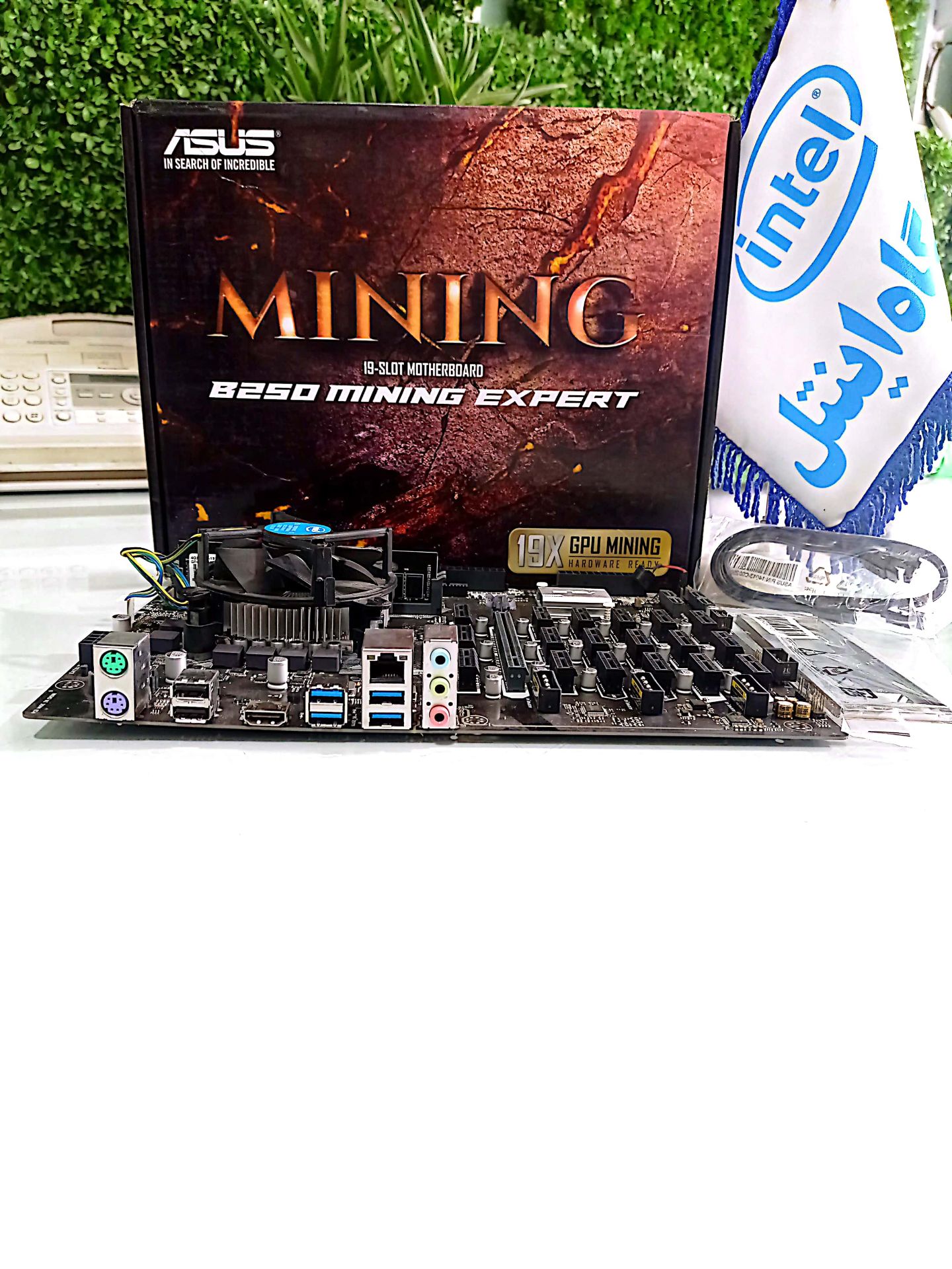 مادربرد ایسوس مدل B250 MINING EXPERT استوک