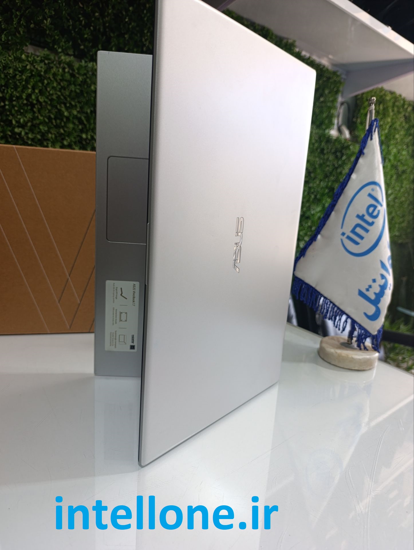 لپ تاپ در حد نو  ASUS A712F CPU I3-10110U/RAM-8G/HARD 1TB+256 SSD M.2/VGA 2G NVIDIA/DISPLAY-17.3 FHD