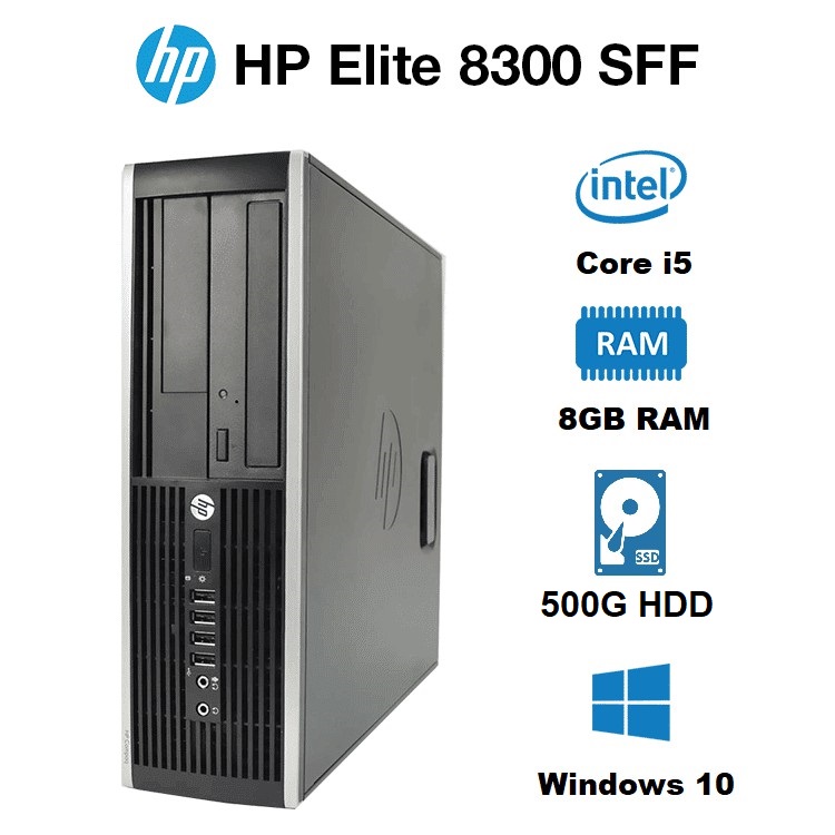 HP Compaq Elite 8300-SFF/i5(3470) | ram 8GB | 500GB HDD| INTEL استوک