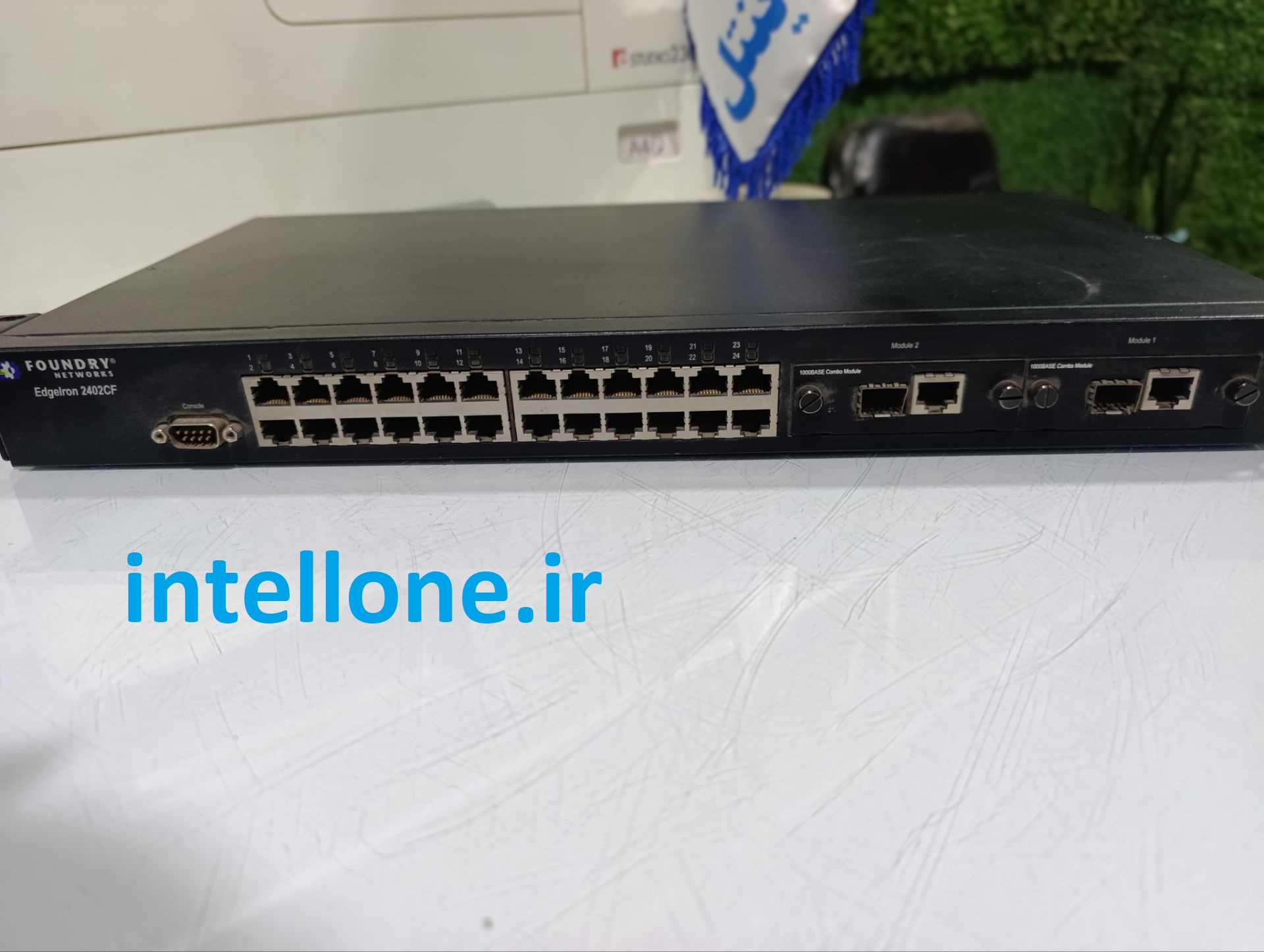 سوئیچ 24 پورت مدیریتی Foundry مدل 2402CF (استوک)